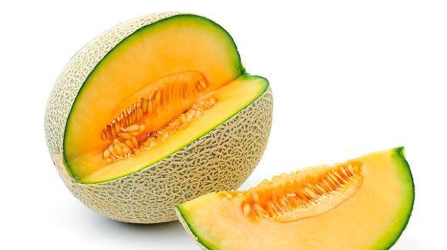 蜜园十八甜瓜切面展示内部结构