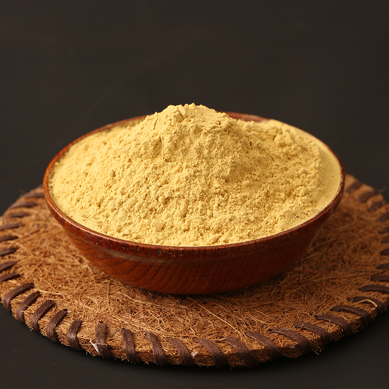 黄姜粉冲泡过程与成品展示