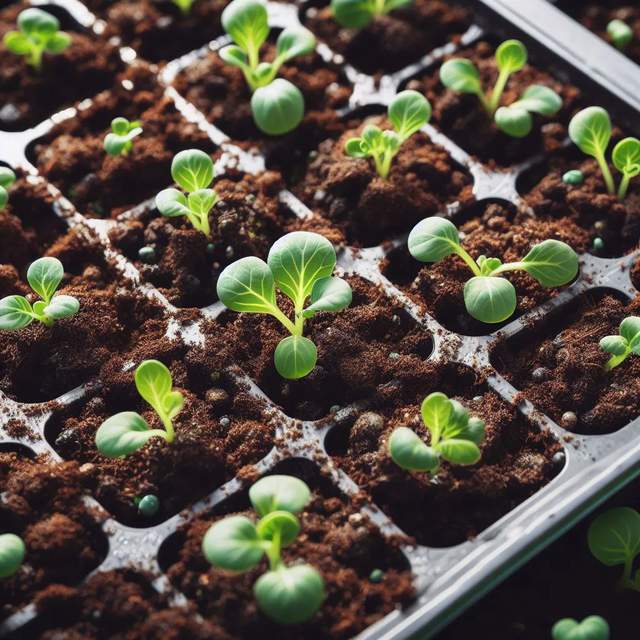 技术人员在田间对即将定植的结球生菜幼苗进行质量检测