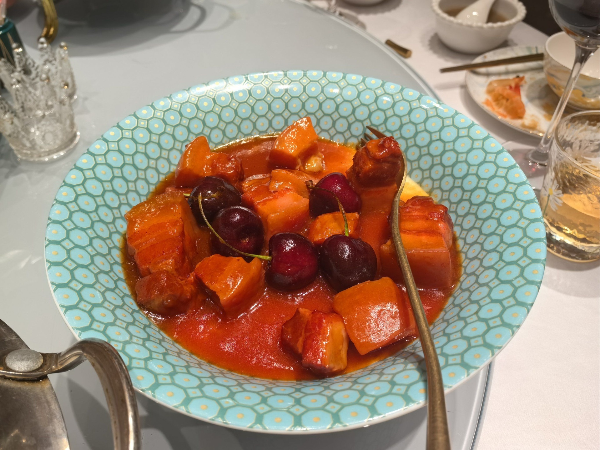 家庭食用车厘子场景