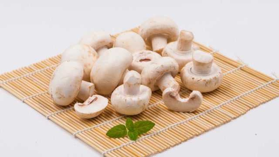 蘑菇与芹菜清洗切配过程