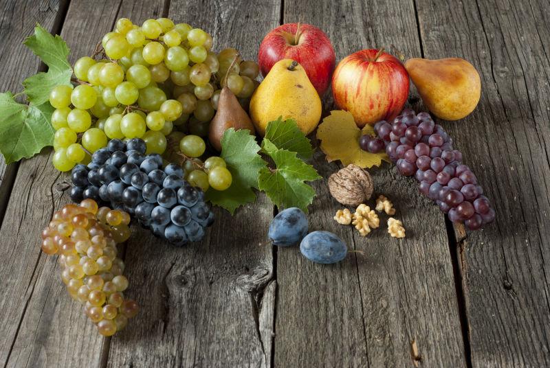 不同种类梨的对比图
