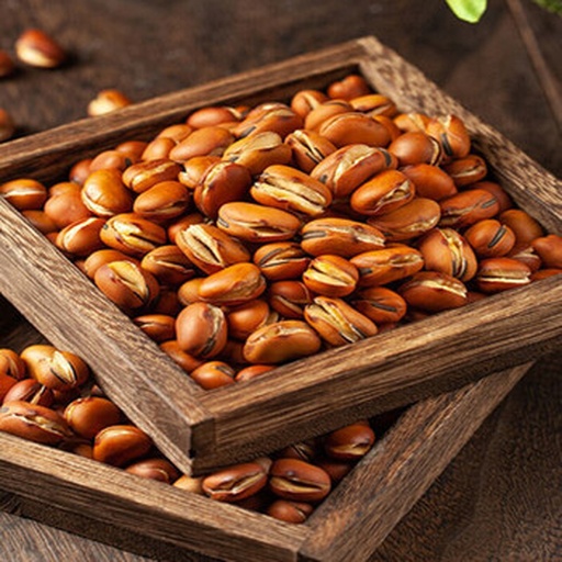 成品油炸蚕豆摆盘图