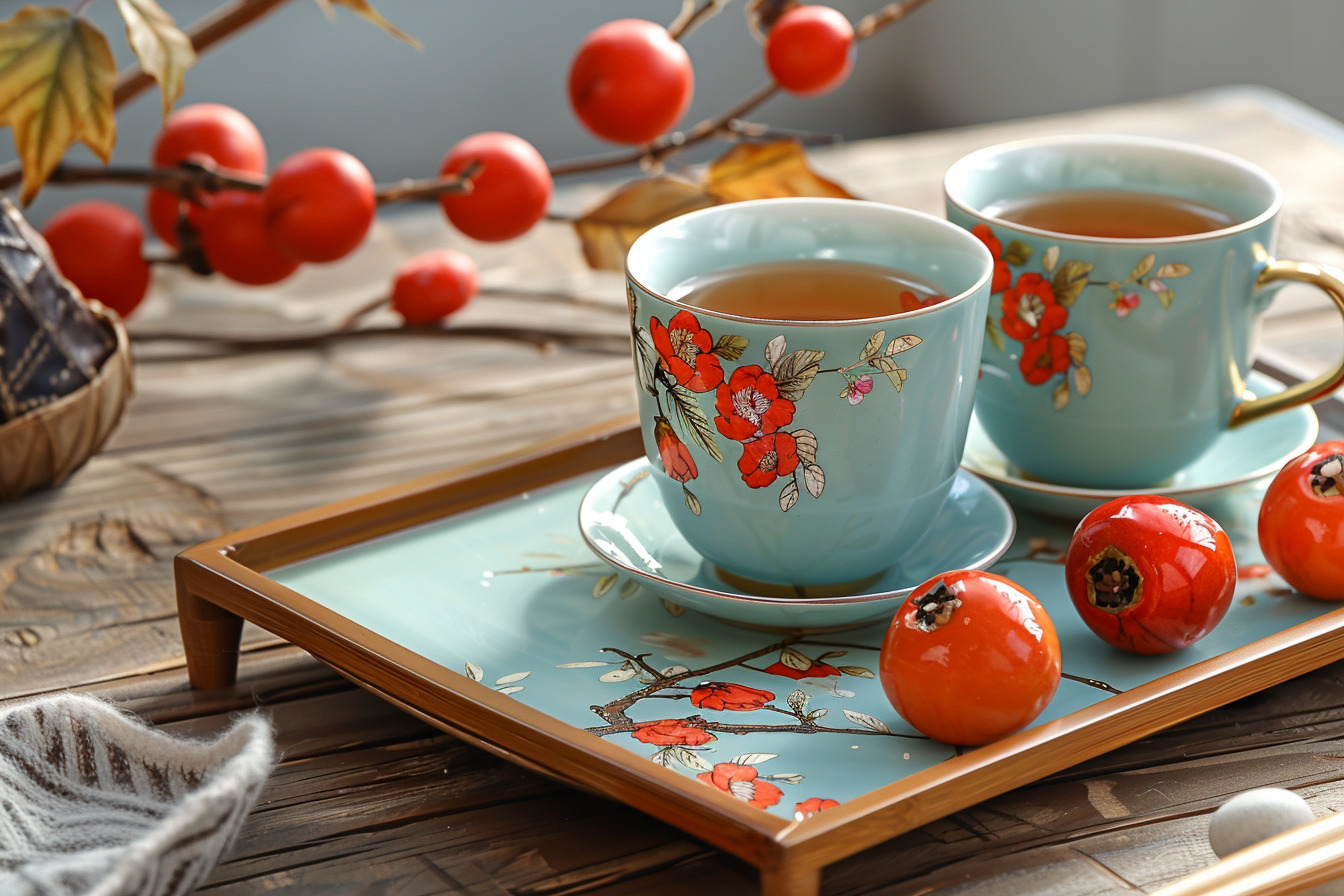 丹桂红茶糕成品特写