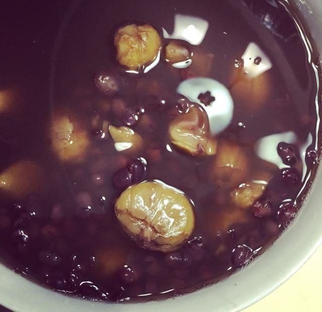 油栗仁牛奶羹