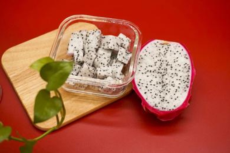 火龙果家庭储存方式示意图