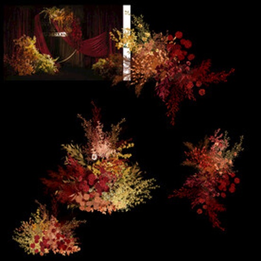 ‘和平’月季在花艺作品中的应用