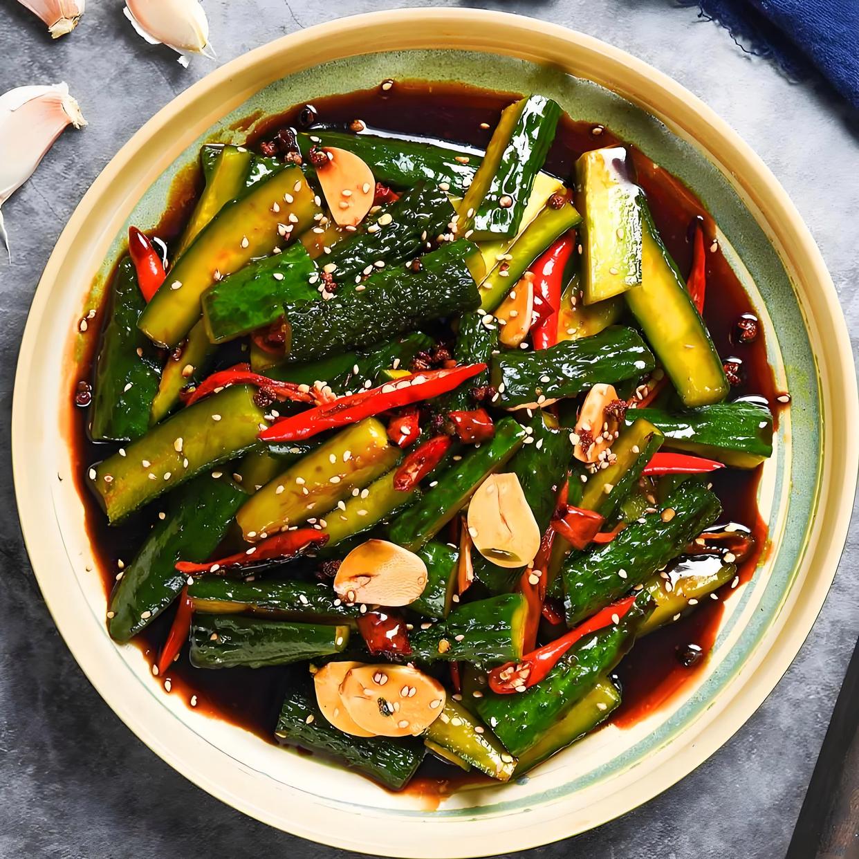 凉拌泡参片成品展示