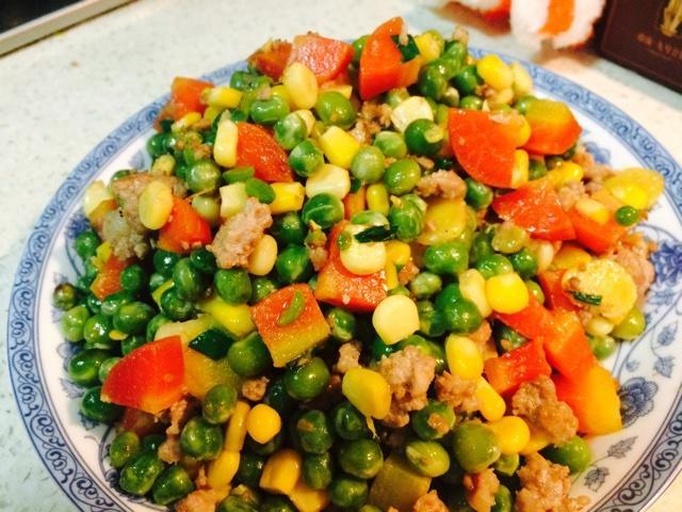 豌豆菜肴搭配图