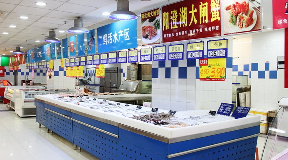 多宝鱼市场挑选场景