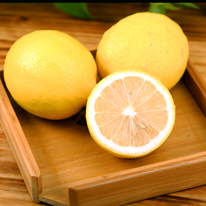 新鲜黄柠檬整齐摆放在木质桌面上,旁边是一个透明玻璃酒坛,坛内可见部分切片柠檬浸泡在清澈酒液中,背景为柔和自然光下的厨房环境,营造出家庭酿造的温馨氛围 柠檬与玻璃酒坛特写