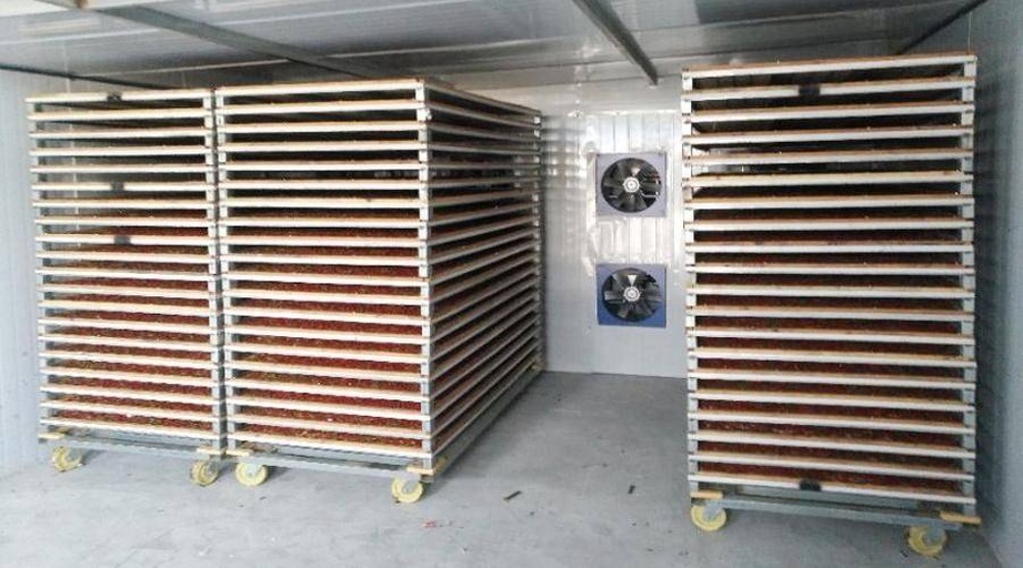 热泵烘干房内部结构示意图