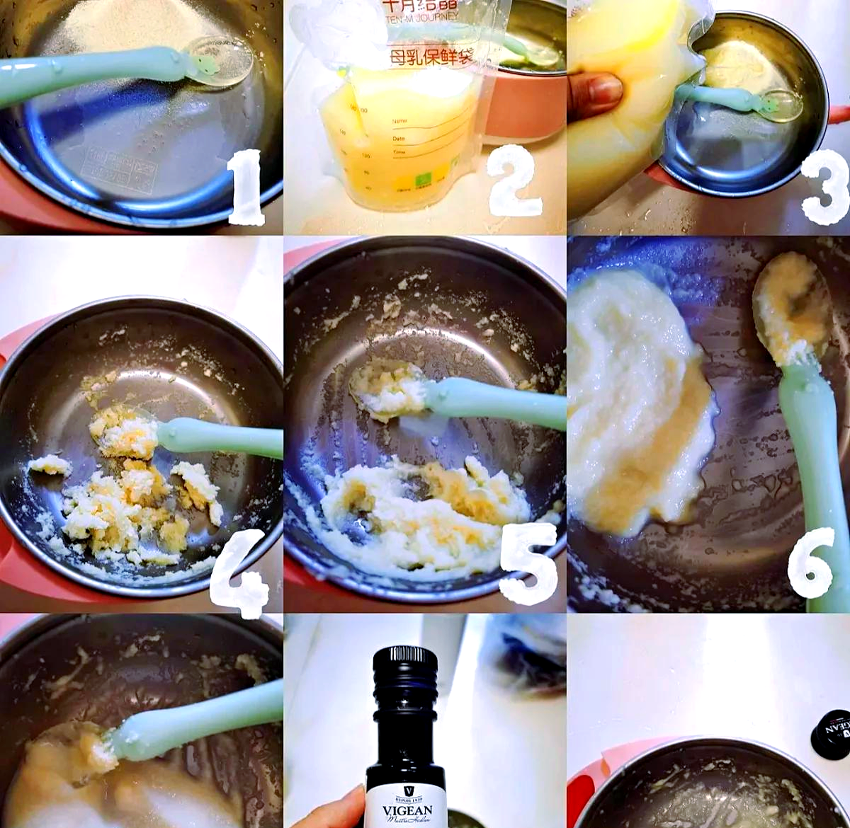 婴幼儿辅食制作场景