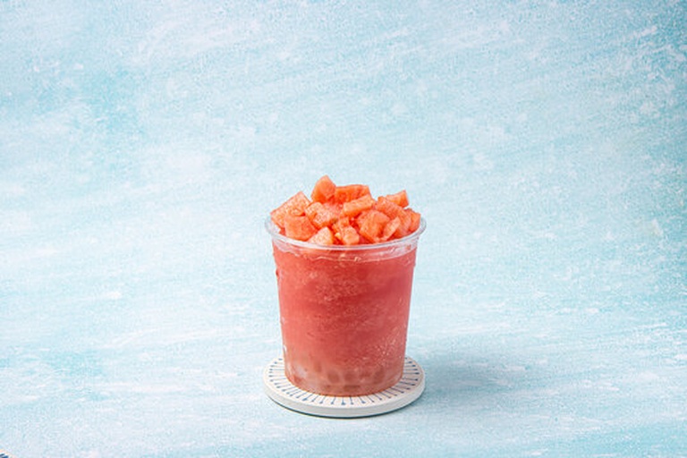 网红西瓜冰成品展示