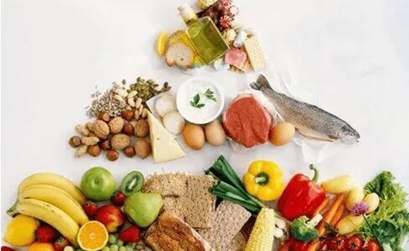 三高人群饮食结构示意图