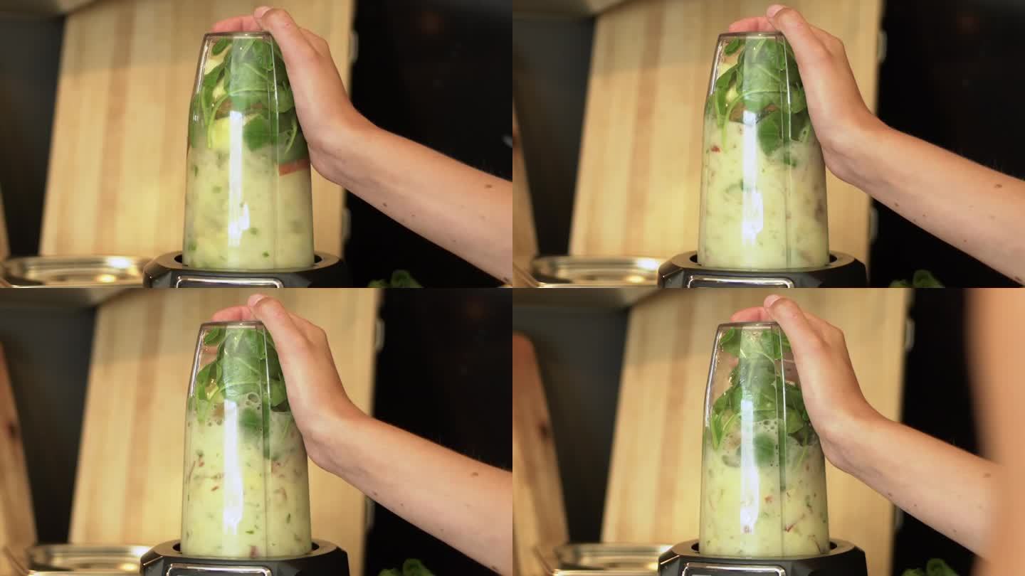 破壁机制作过程图