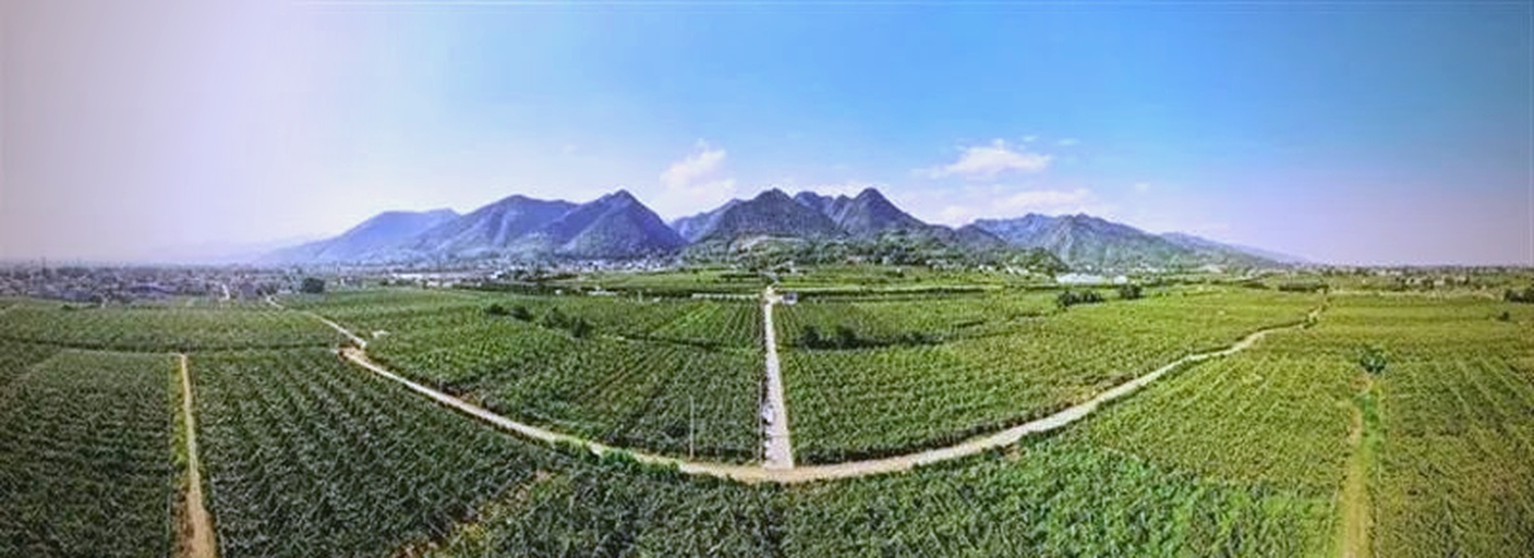 古田县山区全景航拍图