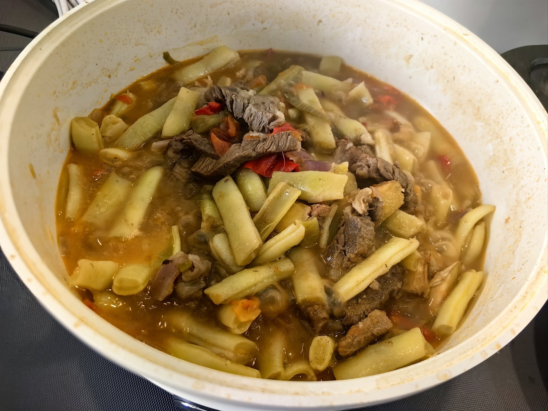 八角炖牛肉成品图