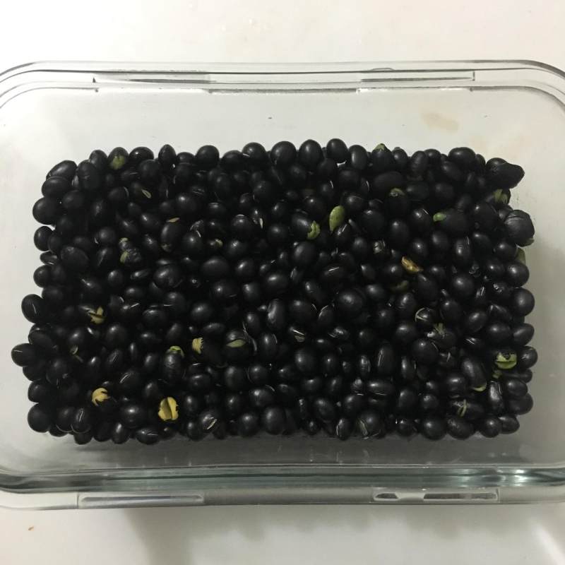 黑豆称重与颗粒对比图