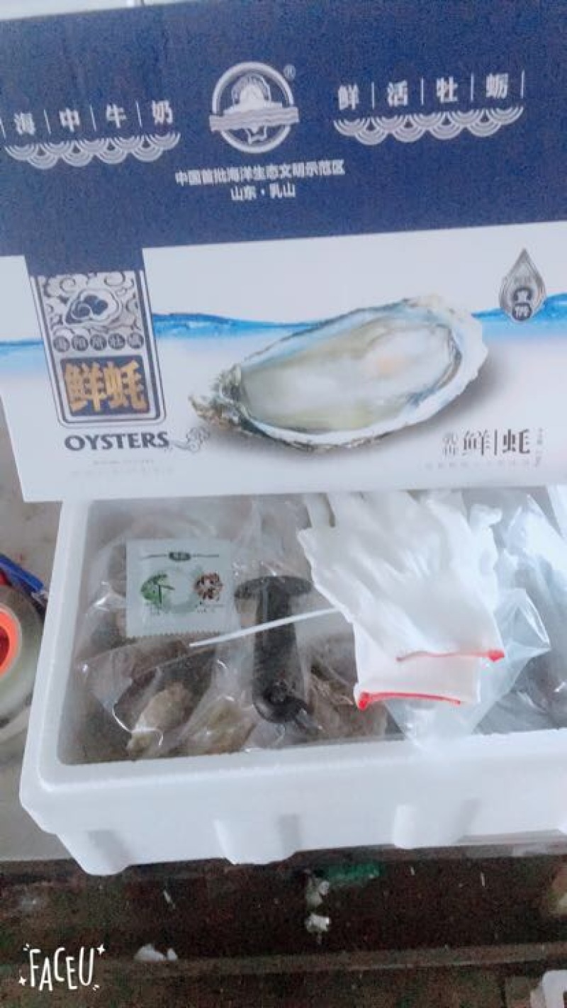 乳山生蚝1到4两生蚝直发产地直供！一件代发