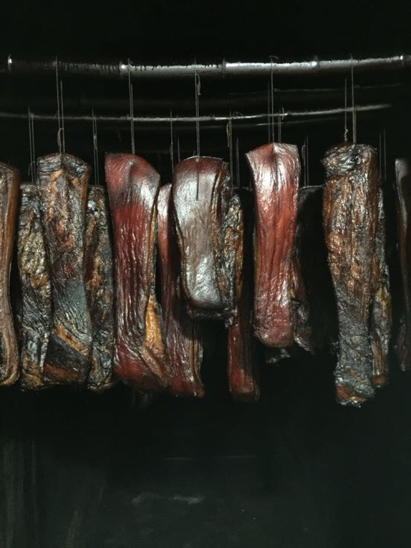 腊肉烟熏腊肉熏五花腊肉恩施五花腊肉农家腊肉
