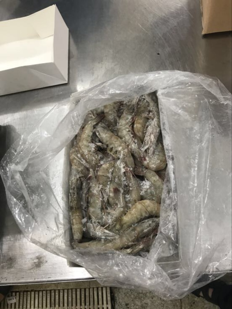 南美白对虾食用冻虾