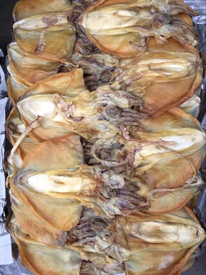 墨鱼干本地墨鱼干，干度好，条数足