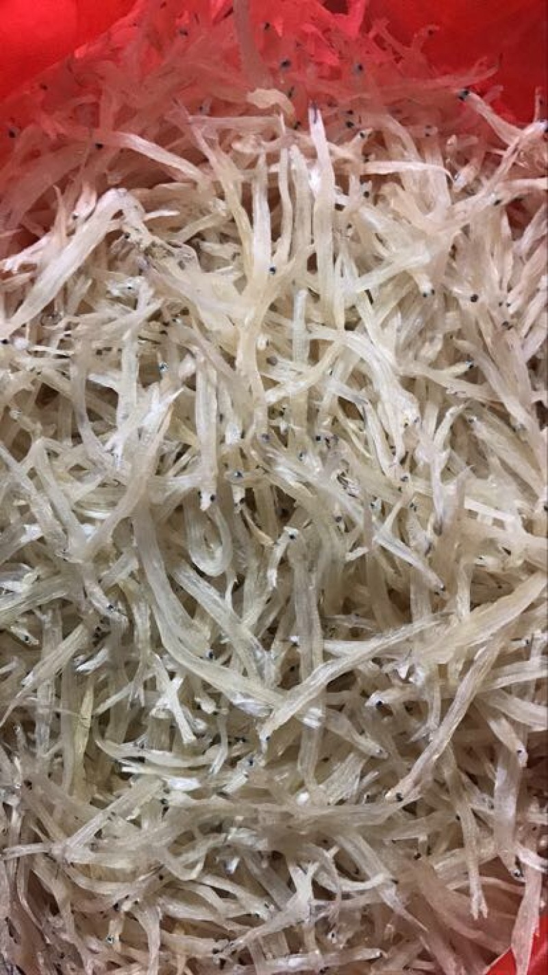 银鱼干日晒鱼干淡水银鱼