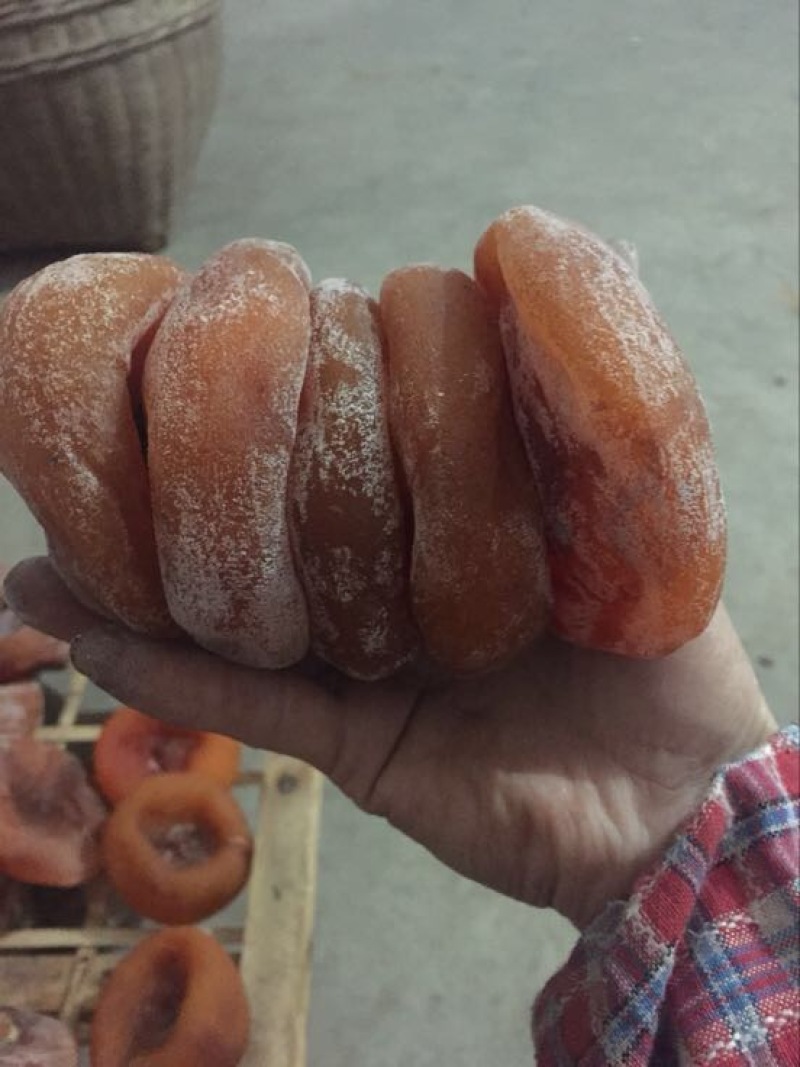 柿饼自种自晒，没有任何添