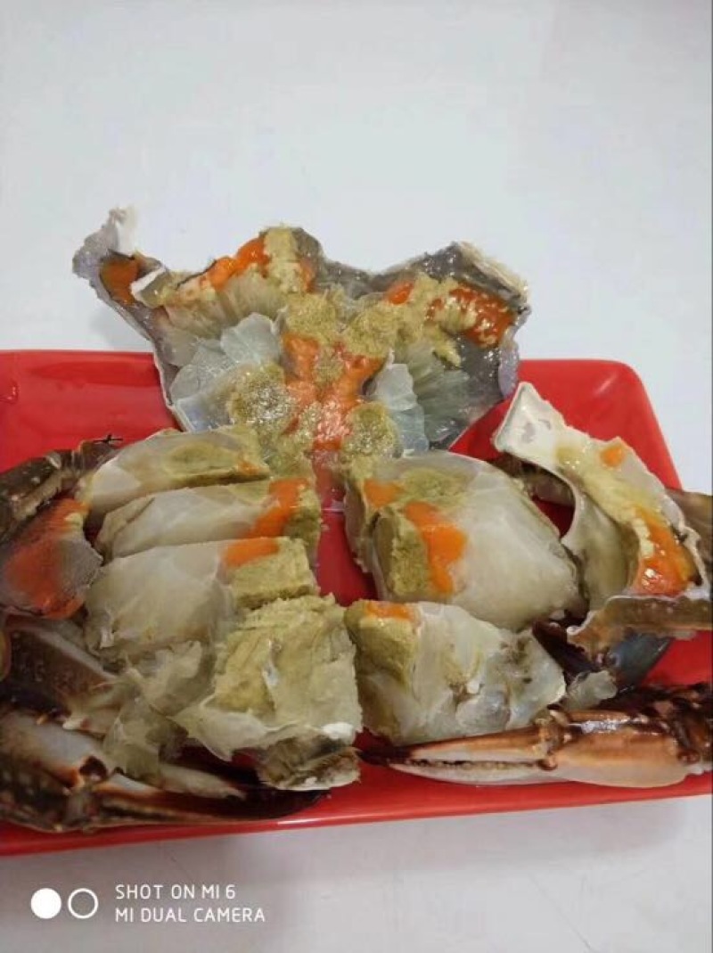 梭子蟹食用冻品