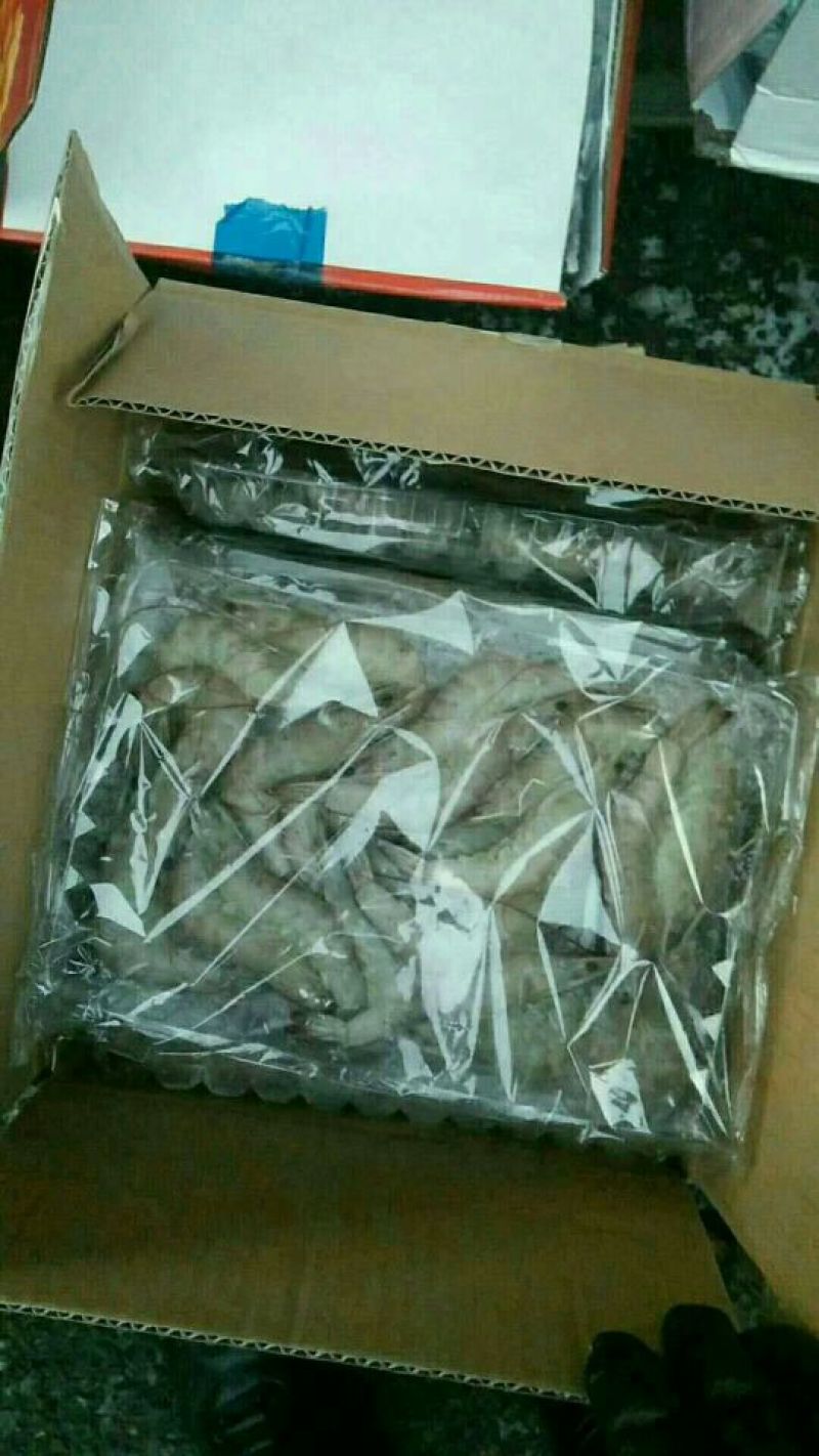 南美白对虾食用冰鲜虾