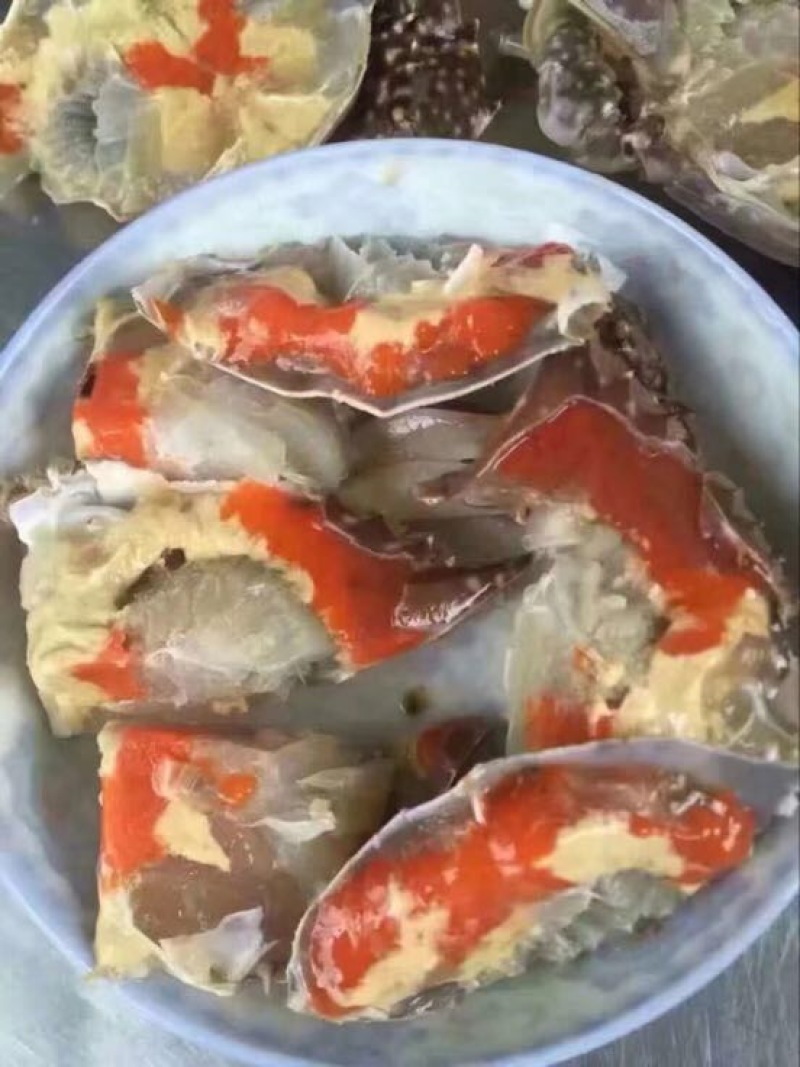 梭子蟹食用冻品