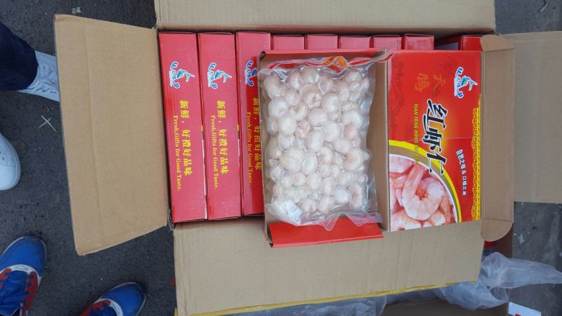 对虾食用冰鲜虾