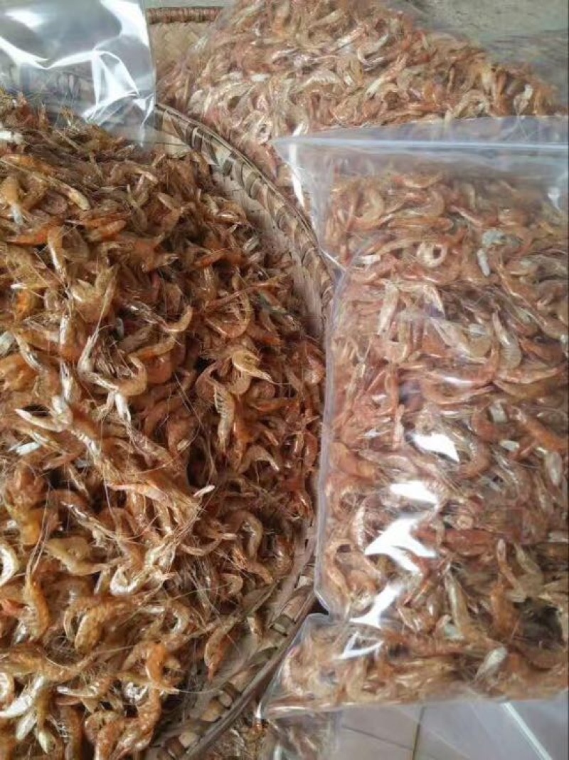 河虾干干河虾生晒河虾无盐虾干