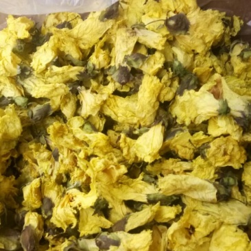 黄蜀葵花