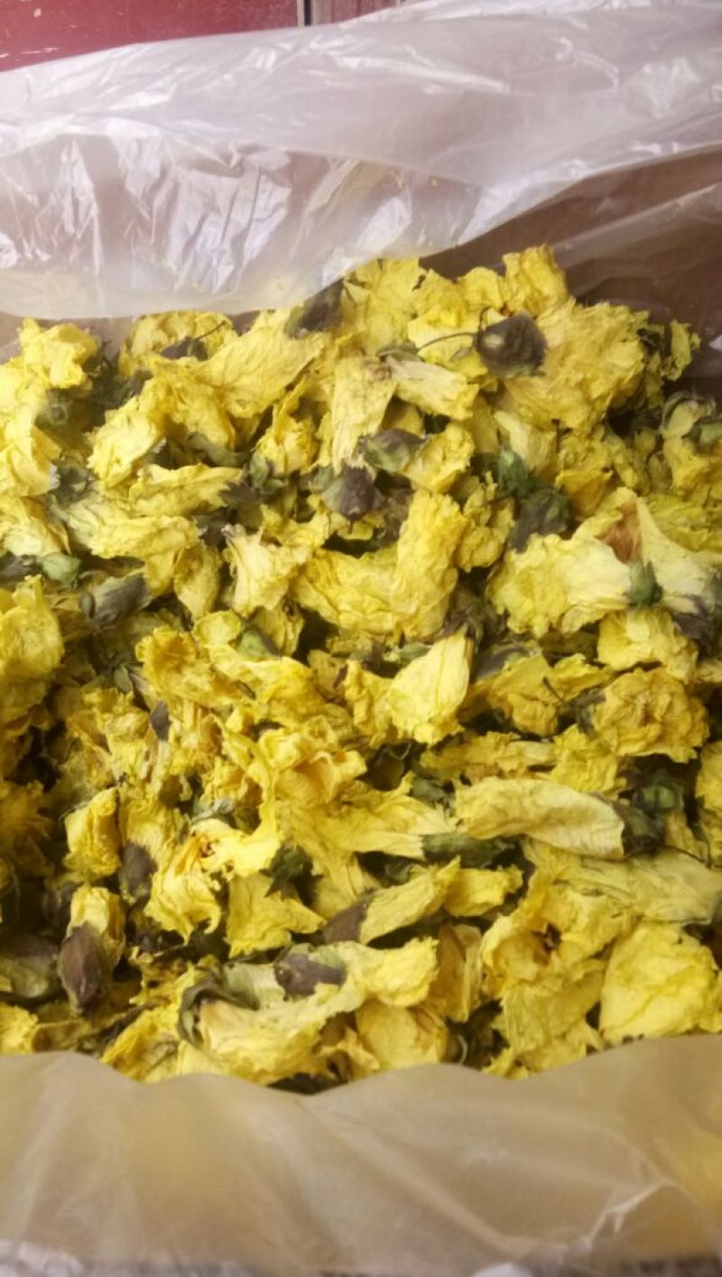 黄蜀葵花