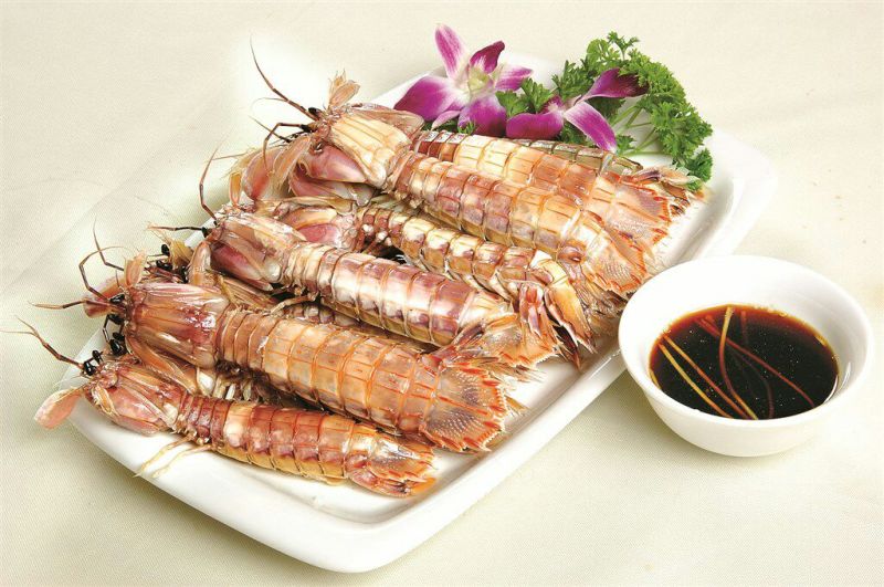 琵琶虾食用冻虾