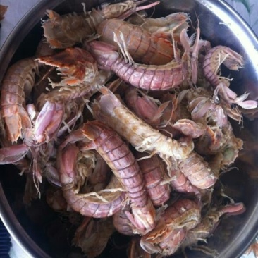 琵琶虾食用冻虾