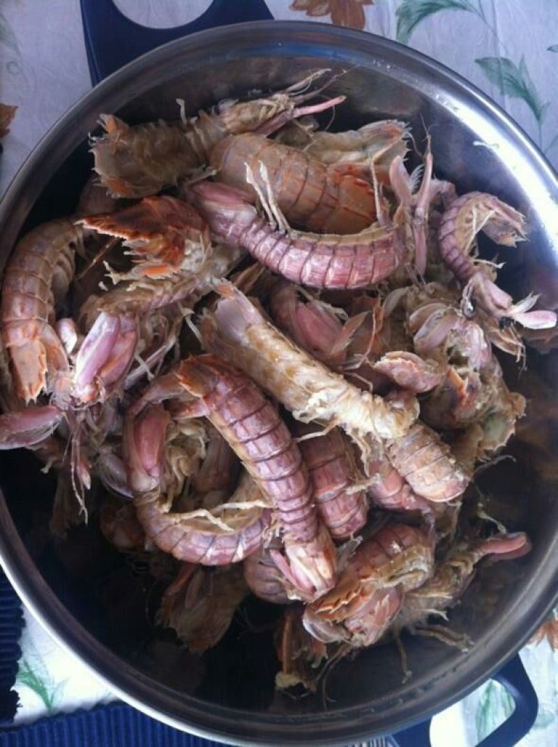 琵琶虾食用冻虾