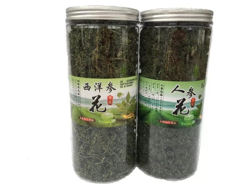 【养生凉茶】长白山人参花西洋参花非三七大花蕾8年野生泡水