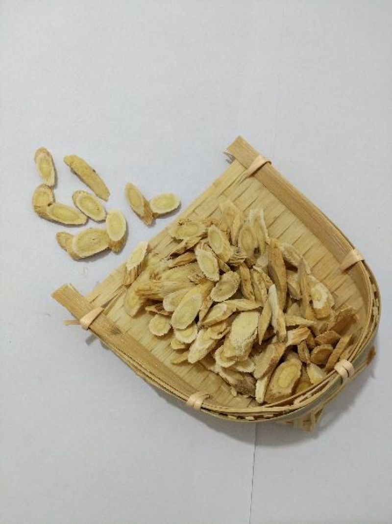 黄芪斜片黄芪地道药材