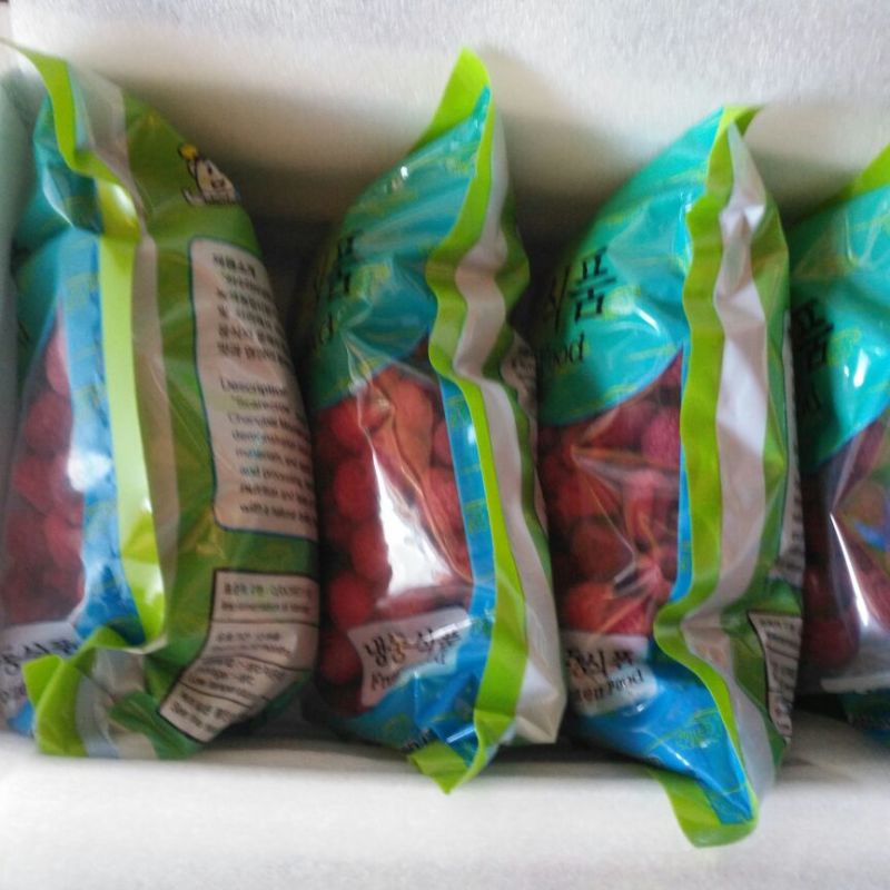 树莓果冻果，速冻红树莓果，红树莓果，速冻红树莓碎粒果