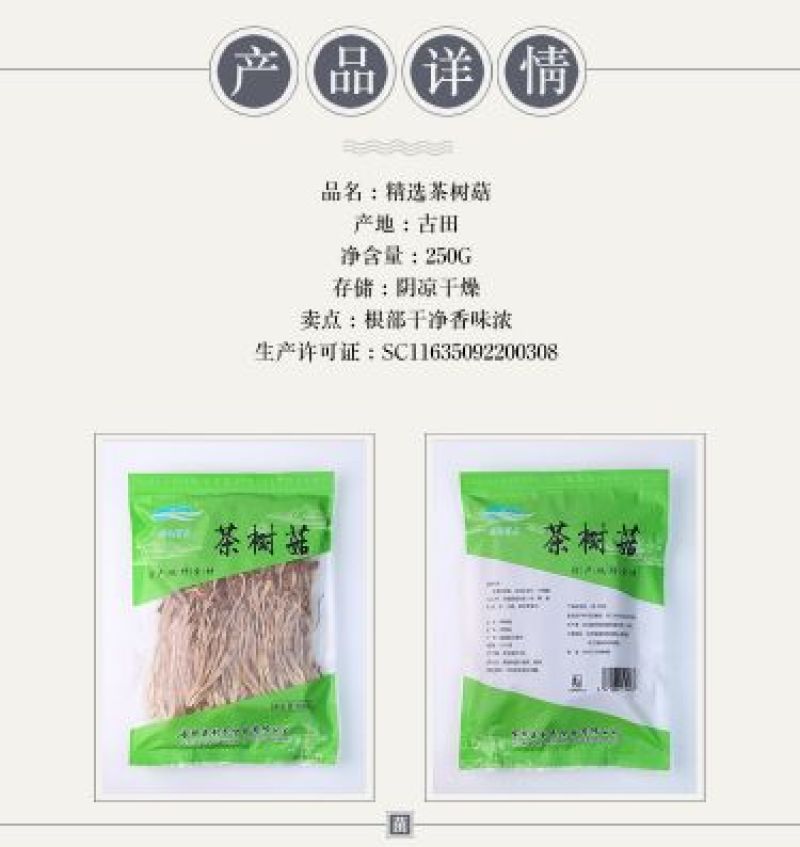 茶树菇古田自己种植茶树菇