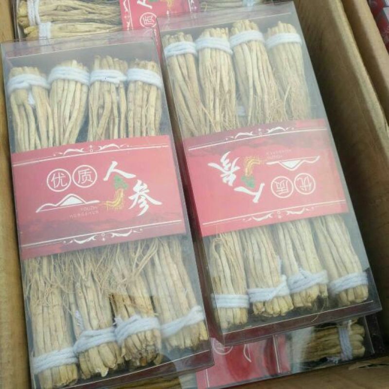 热卖款长白山特产一一一一一一一一一人参白全须干
