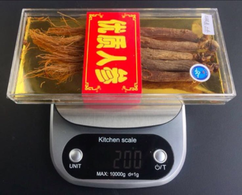 红参吉林无糖红参5支装单支约12g包邮