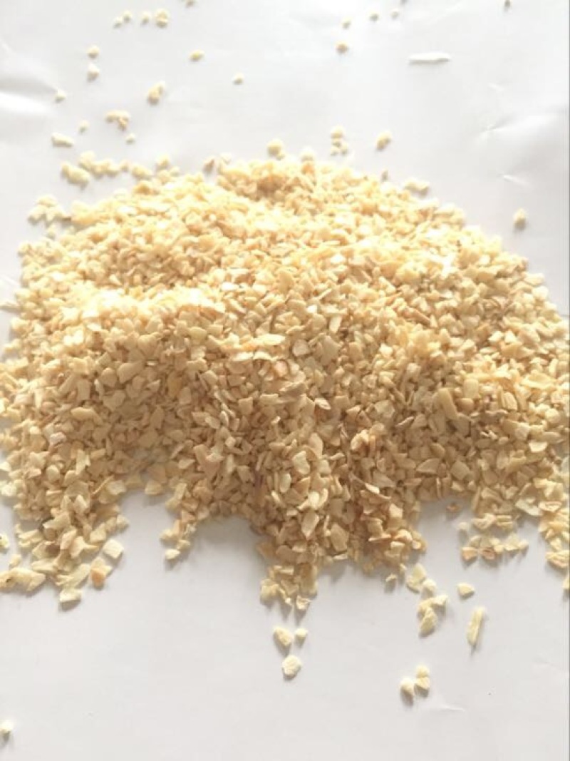 脱水蒜粒混级统货干蒜