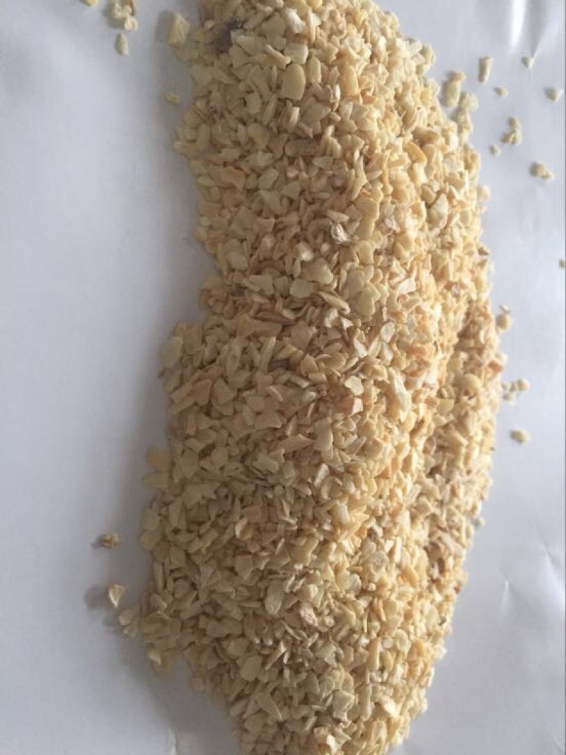 脱水蒜粒混级统货干蒜