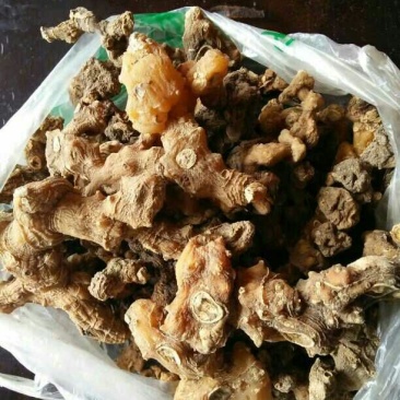 贵州正宗野生黄精，姜形甜品，水洗无硫蒸一次干统货。