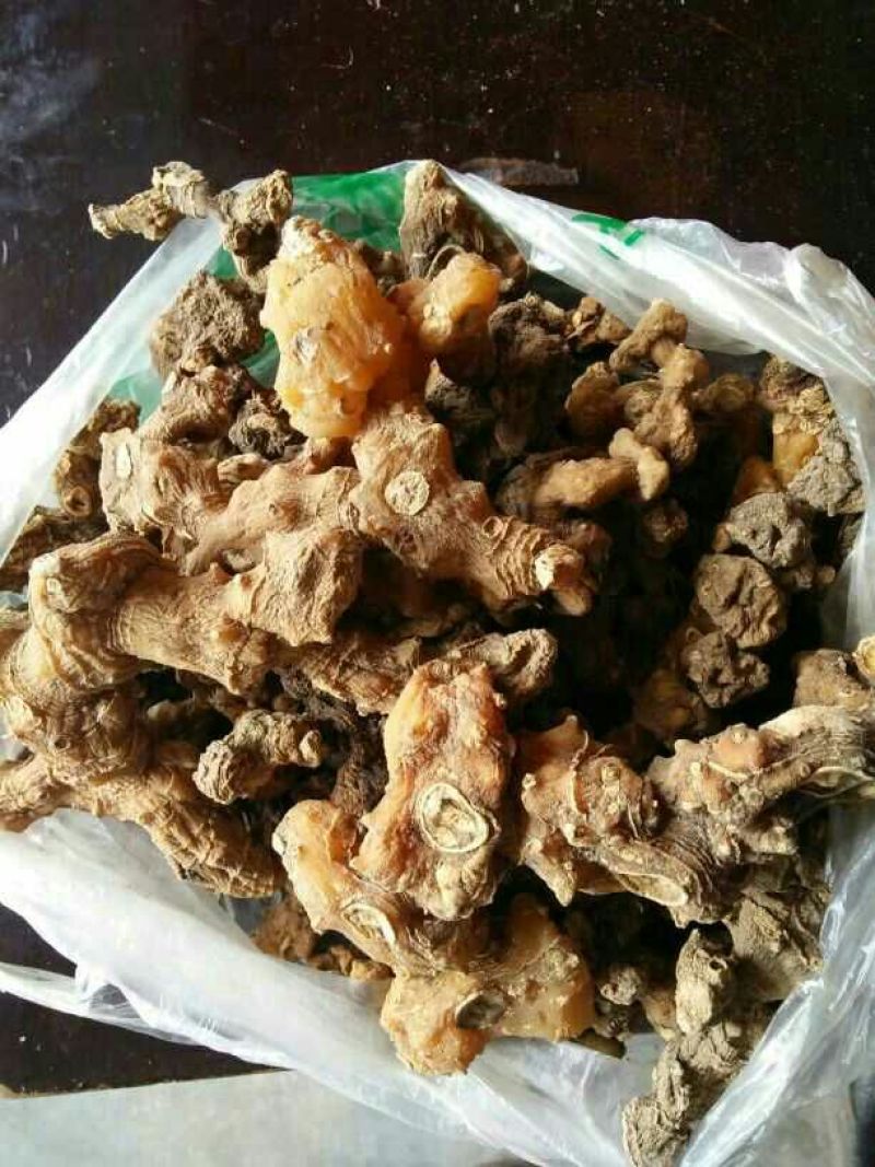 贵州正宗野生黄精，姜形甜品，水洗无硫蒸一次干统货。