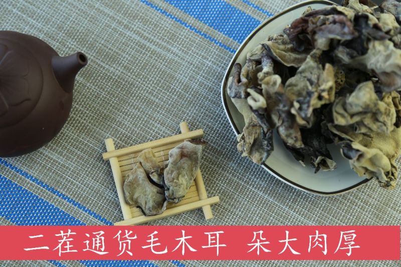 毛木耳二茬毛木耳通货，一手货源，产地直发